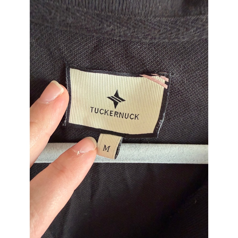 Tuckernuck V-Neck Short Sleeve Polo Mini Dress Size M - Picture 3 of 3